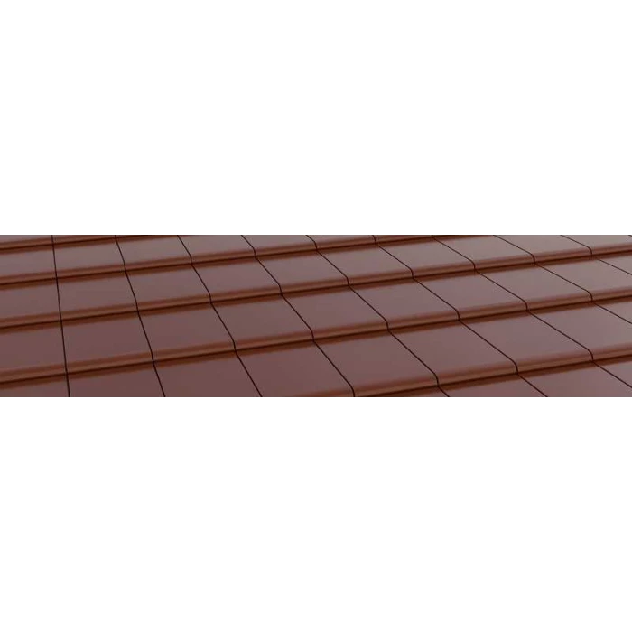 Керамическая черепица Braas Турмалин Глазурь каштан