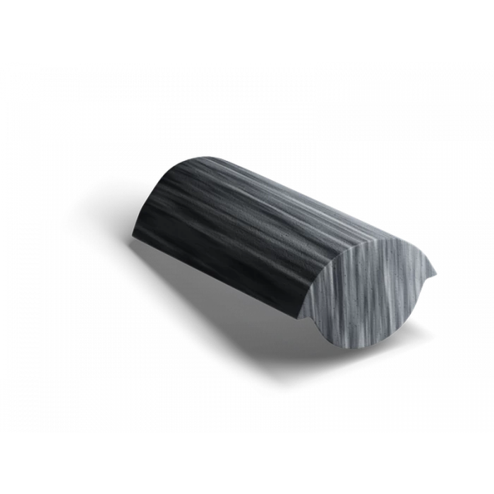 Конечная коньковая черепица Antik Серый Kriastak