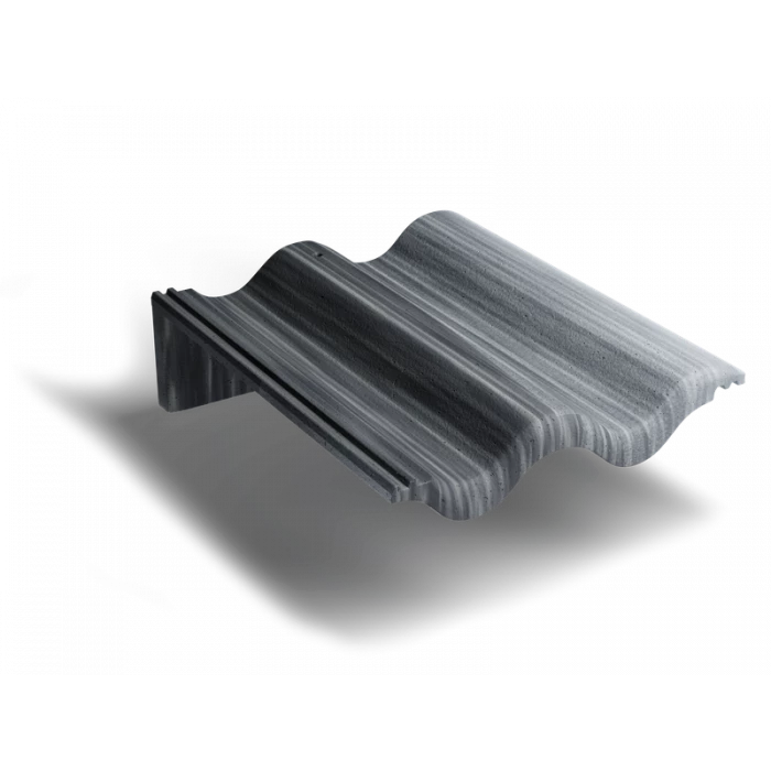 Пультовая черепица Antik Серый Kriastak