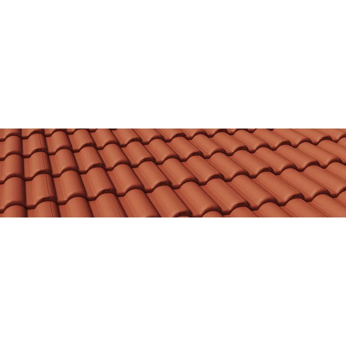 Цементно-песчаная черепица Braas Таунус Красный