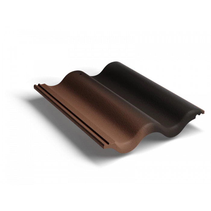 Рядная черепица Antik Коричневый (осенний лист) Kriastak