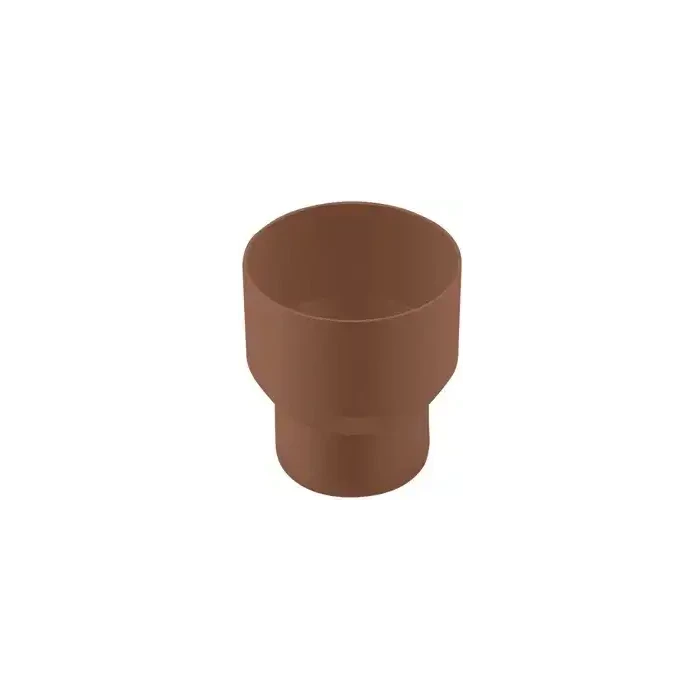 Муфта трубы переходная, ПВХ, серия Стандарт, цвет Коричневый