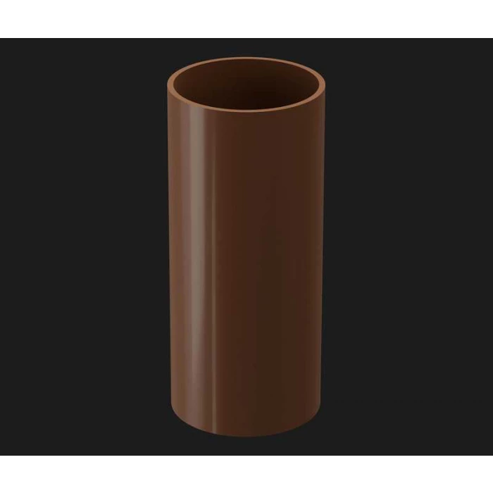 Труба водосточная 3 м PREMIUM, каштан