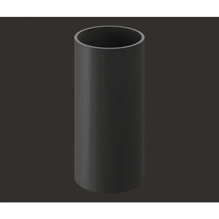 Труба водосточная 1 м LUX, графит