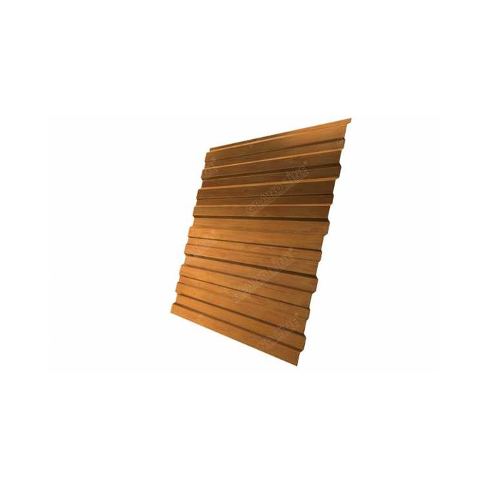 Профлист Grand Line C10В 0.45 Print Premium Golden wood