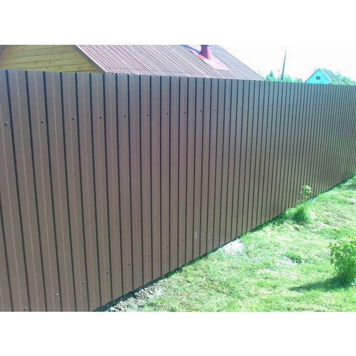 Профлист Grand Line C8А 0.45 Print Elite с пленкой Chestnut wood фото 3