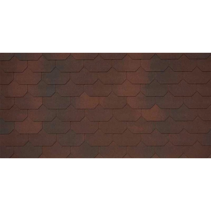 Гибкая черепица Тегола Premium LIBERTY Vite rossa 415