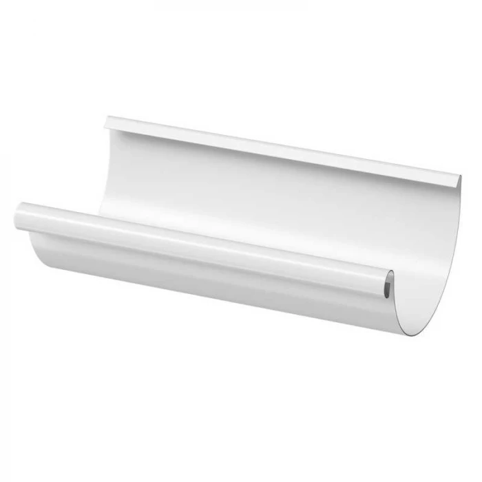 Желоб полукруглый 3 м STAL PREMIUM, пломбир