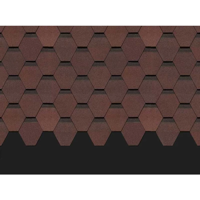 Гибкая черепица Docke PREMIUM КЁЛЬН Зрелый каштан