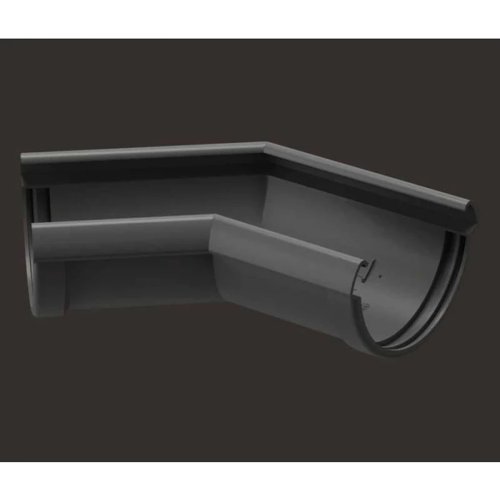 Угловой элемент 135˚ LUX, графит