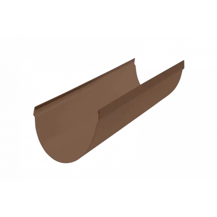 Жёлоб, ПВХ, серия Стандарт, цвет Коричнево-белый 3000