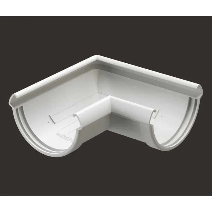 Угловой элемент 90˚ LUX, пломбир