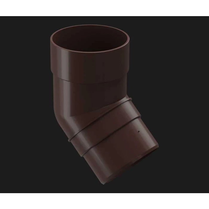 Колено 45˚ PREMIUM, шоколад