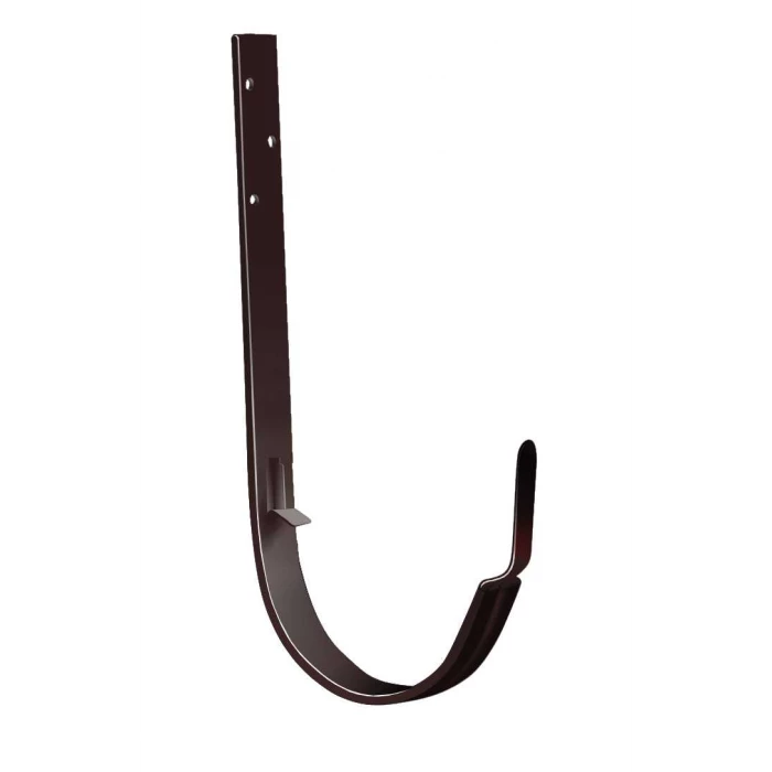 Кронштейн желоба ПВХ Grand Line 135мм металл шоколадный (RAL 8017)