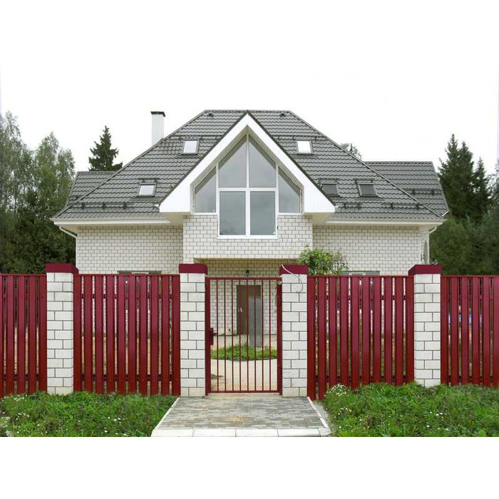 Штакетник П-образный А Grand Line 0,45 Print Elite Honey Wood Honey Wood фото 2