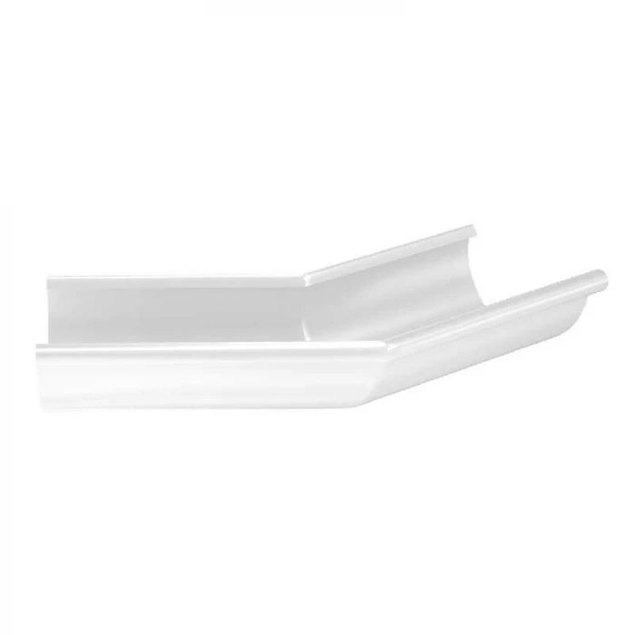 Угол желоба наружний 135гр., 90/125, Мраморно-белый (RR20)