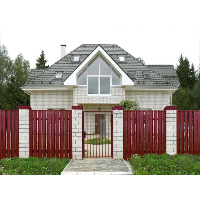 Штакетник П-образный А Grand Line 0,45 Print Elite Chestnut Wood Chestnut Wood