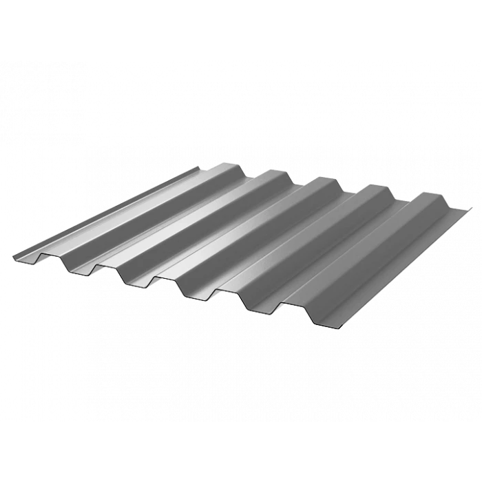 Профлист Grand Line HC44R 0.8 Цинк Без покрытия Бесцветный
