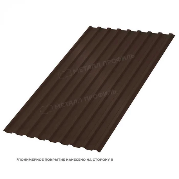 Профлист Металл Профиль МП20 0.5 VikingMP® E RAL 8017 Коричневый шоколад B
