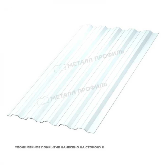 Профлист Металл Профиль HC35 0.45 Полиэстер двусторонний RAL 9003 Белый A