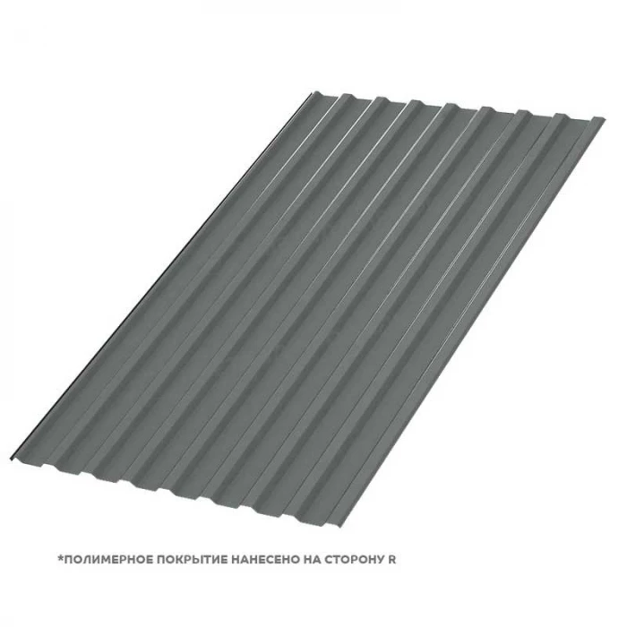 Профлист Металл Профиль МП20 0.45 Полиэстер RAL 7005 Мышиный R