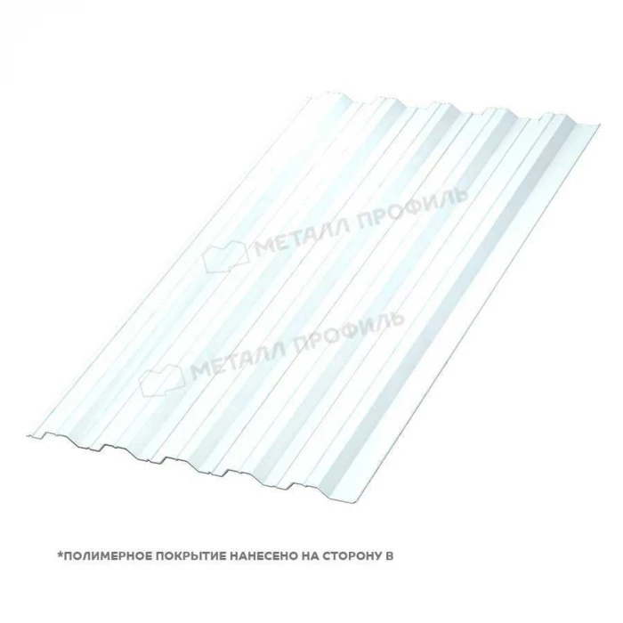 Профлист Металл Профиль HC35 0.45 Полиэстер двусторонний RAL 9003 Белый B