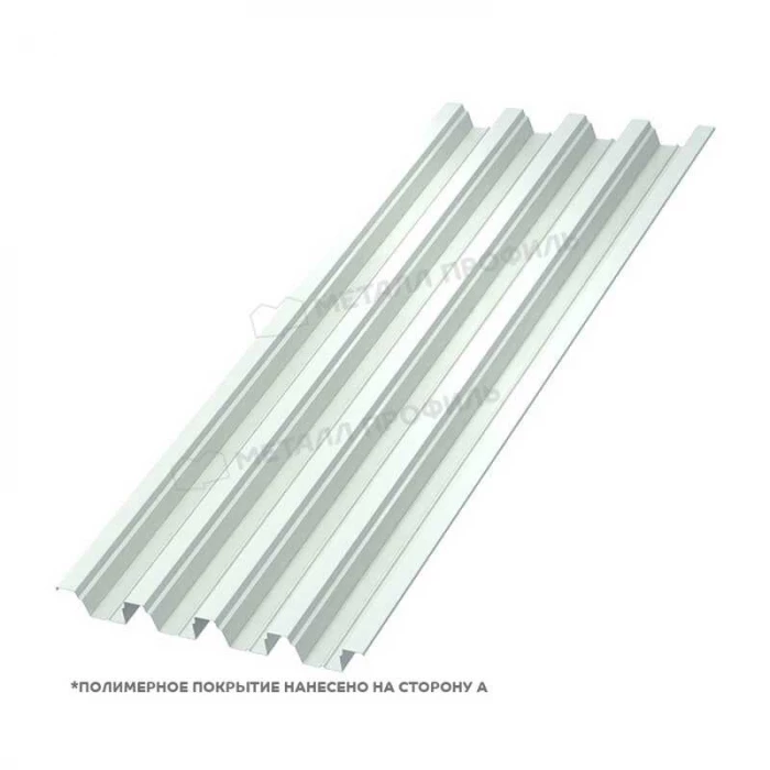 Профлист Металл Профиль Н75 0.7 Полиэстер RAL 9002 Серо-белый A