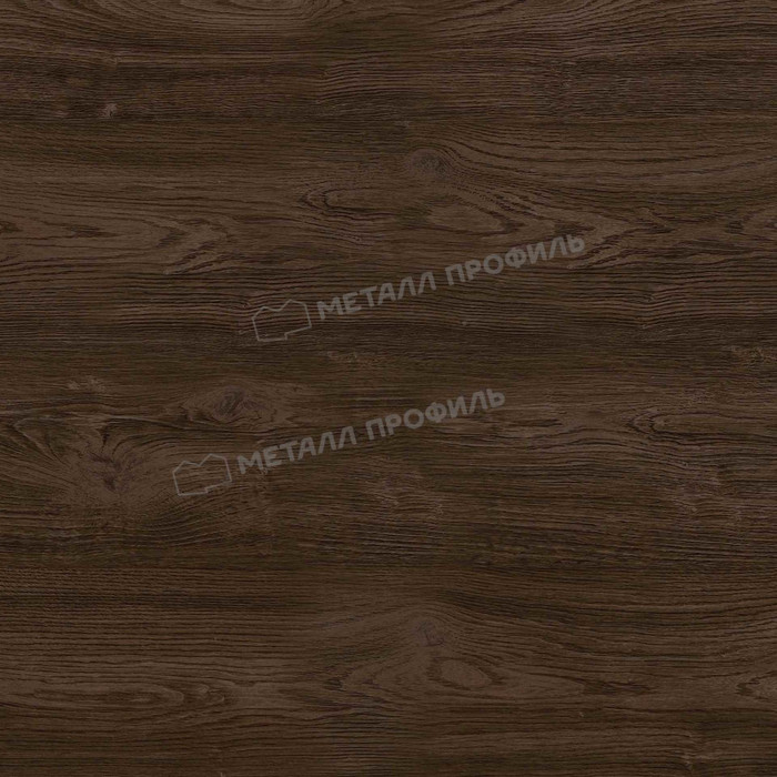 Профлист Металл Профиль C21 0.5 ECOSTEEL® матовый Мореный дуб B фото 3