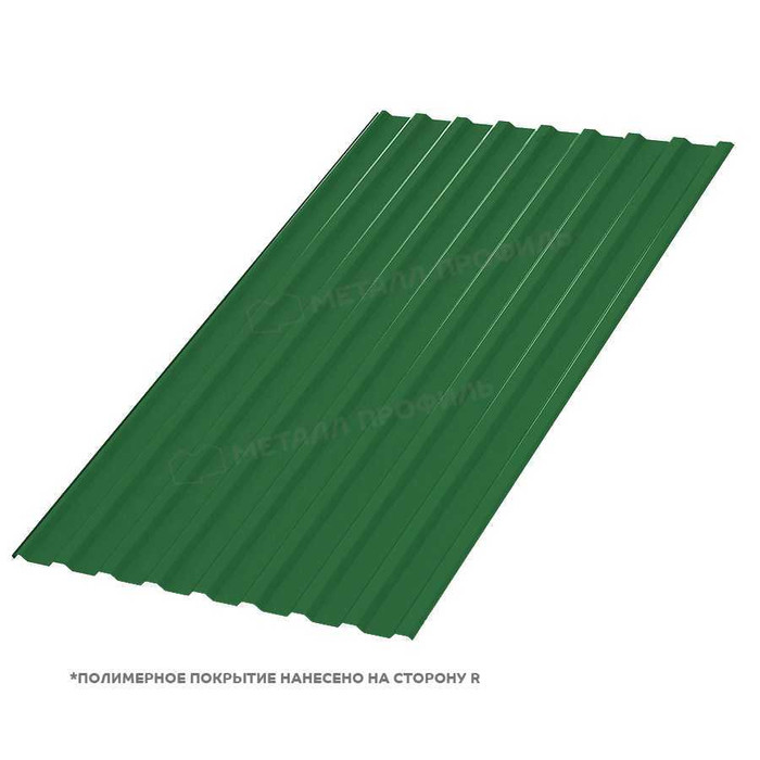 Профлист Металл Профиль МП20 0.5 NormanMP RAL 6002 Зеленый лист A