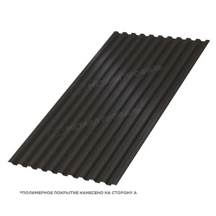 Профлист Металл Профиль C21 0.45 VikingMP® RR 32 Темно-коричневый B
