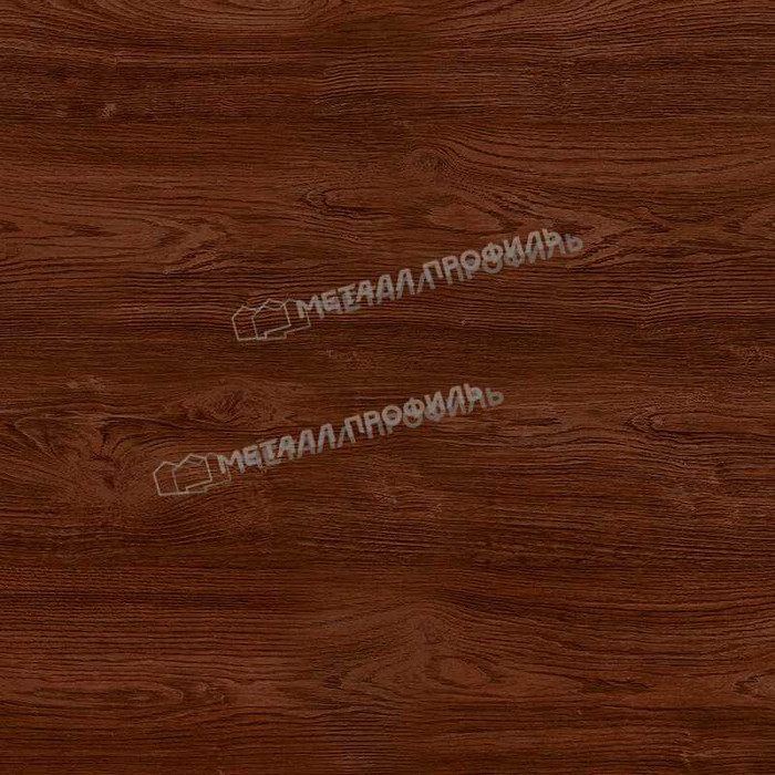 Профлист Металл Профиль C21 0.5 ECOSTEEL® Мореный дуб A фото 4