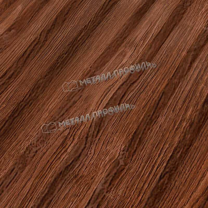 Профлист Металл Профиль C21 0.5 ECOSTEEL® Мореный дуб A фото 5