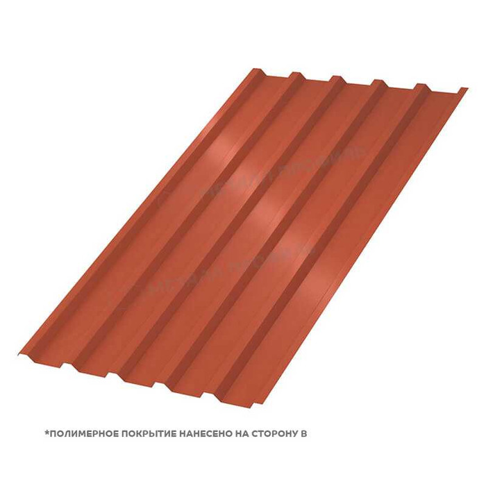 Профлист Металл Профиль МП35 0.5 NormanMP RAL 8004 Коричневая медь B