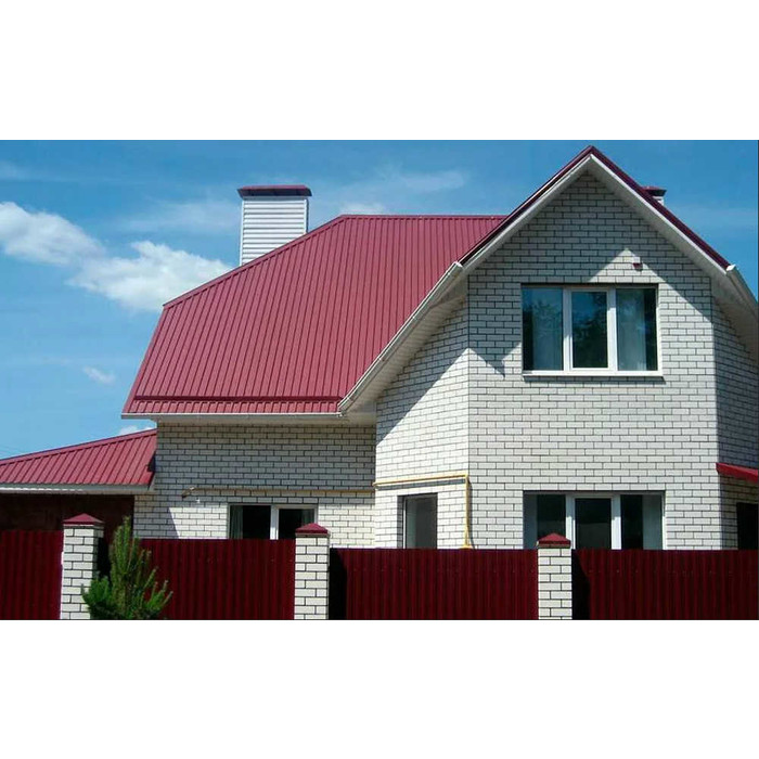 Профлист Металл Профиль МП20 0.5 VikingMP® E RAL 3005 Красное вино A фото 7