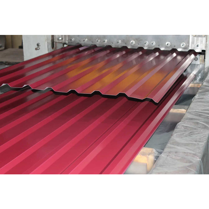 Профлист Металл Профиль МП20 0.5 VikingMP® E RAL 3005 Красное вино A фото 4