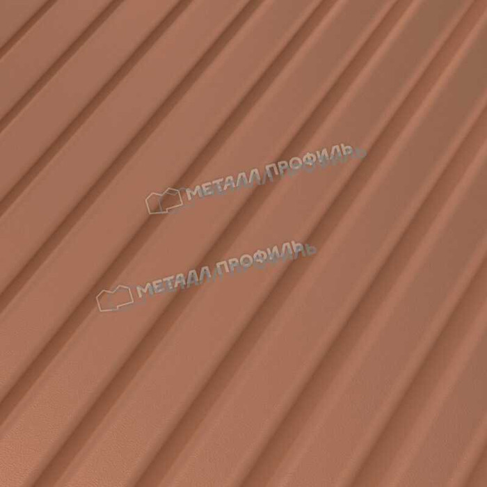 Профлист Металл Профиль МП18 0.5 PURMAN® Argillite, Медный металлик B фото 5