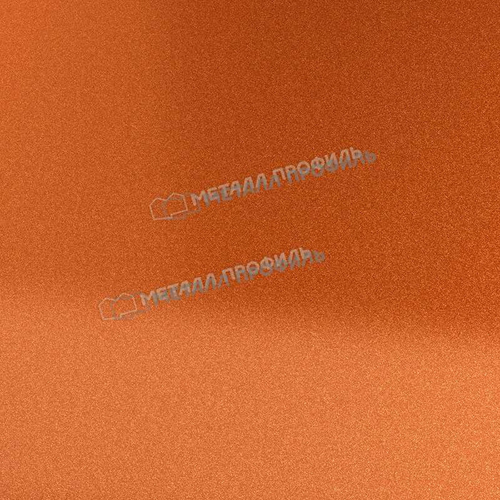 Профлист Металл Профиль МП20 0.5 AGNETA® двусторонний Copper/Copper, Медный/Медный R фото 4