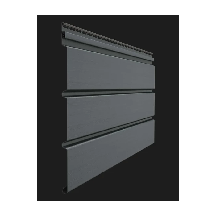 Софит Docke PREMIUM T4 сплошной, графит