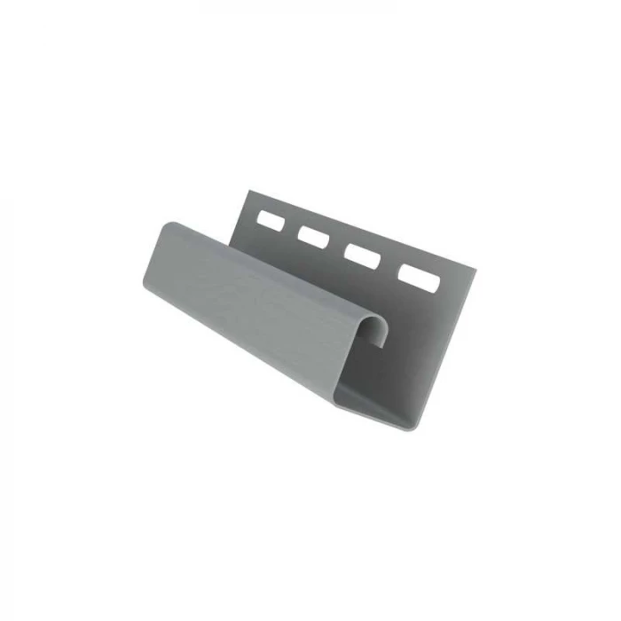 Профиль J 3,00 двухслойный Grand Line серый
