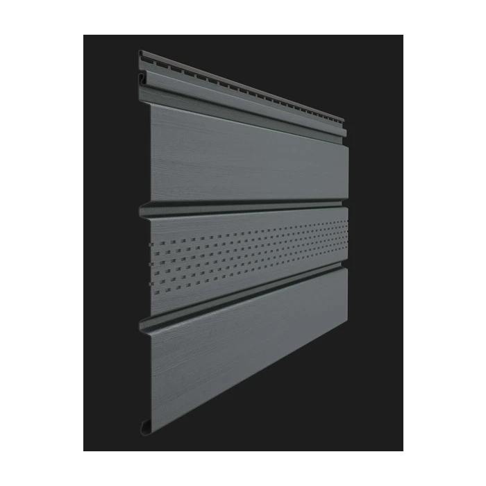 Софит Docke PREMIUM T4 с центральной перфорацией, графит