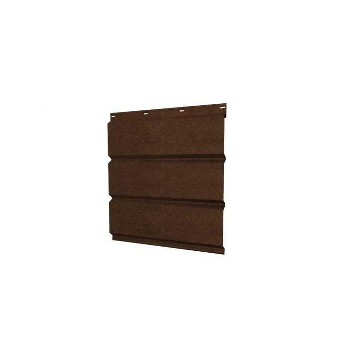 Софит металлический без перфорации 0,45 Print Elite с пленкой Antique Wood