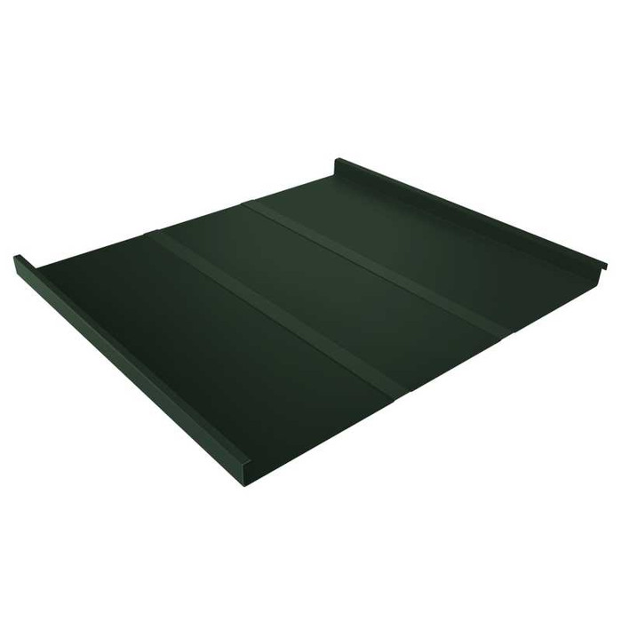 Фальцевая кровля Фальц двойной стоячий Grand Line 0,5 Velur RAL 6020
