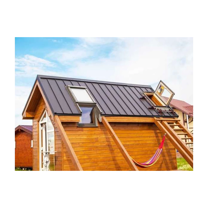 Фальцевая кровля Кликфальц mini Grand Line 0,5 Satin RAL 3009 Оксидно-Красный