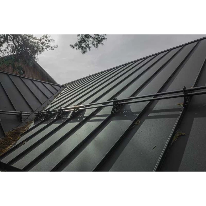 Фальцевая кровля Кликфальц Pro Grand Line 0,45 Drap ST RR 32 Темно-Коричневый