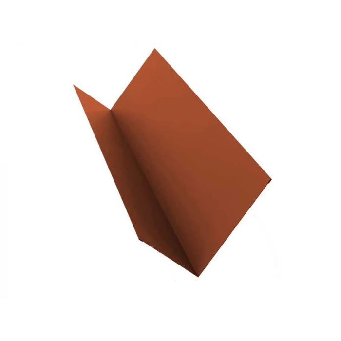 Планка примыкания 90х140 0,45 Drap RAL 8004 терракота