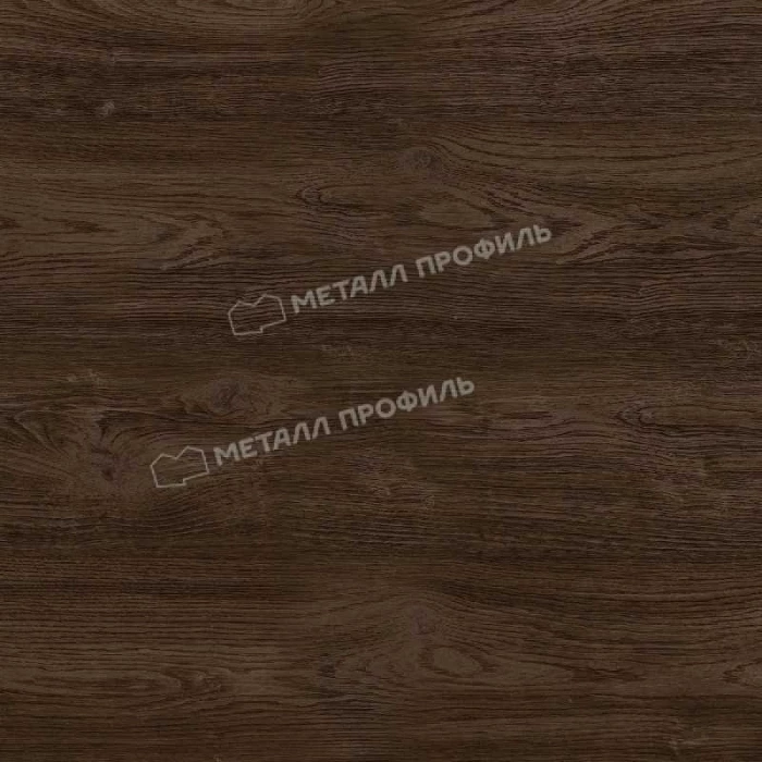 Планка карнизного свеса 200х30х2000 (ECOSTEEL_MA-01-МореныйДуб-0.5)