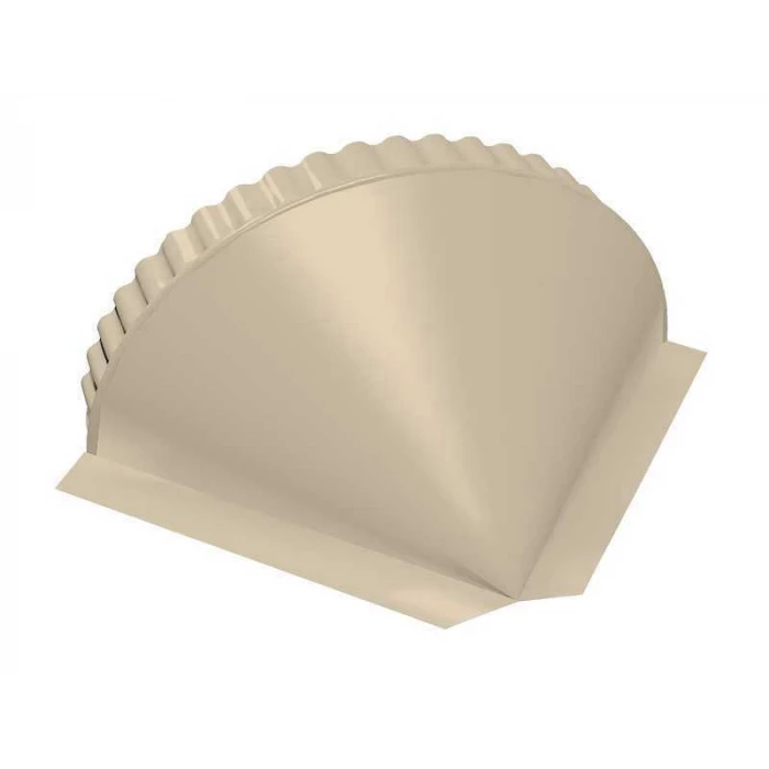 Заглушка конусная Satin RAL 1015 светлая слоновая кость