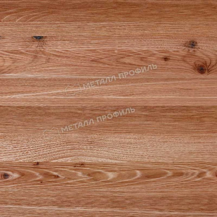 Планка карнизного свеса 200х30х2000 (ECOSTEEL_T-01-Кедр-0.5)