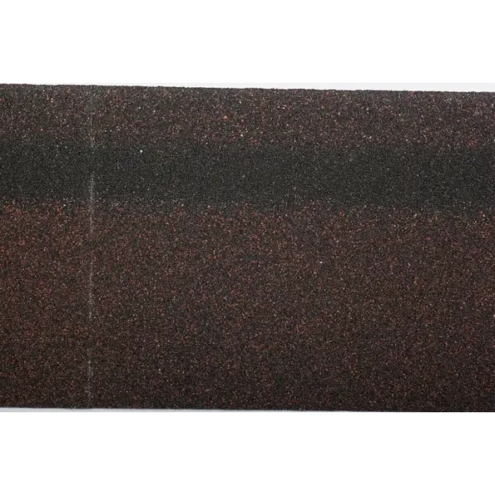 Гибкая черепица коньково-карнизная Технониколь Шинглас Кадриль Классик Гранат 5 м2