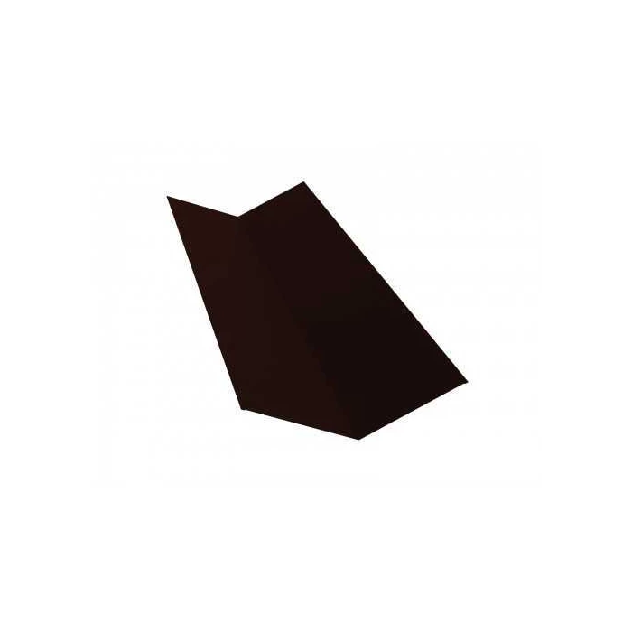 Планка ендовы верхней 145х145 0,5 Drap RR 32 темно-коричневый